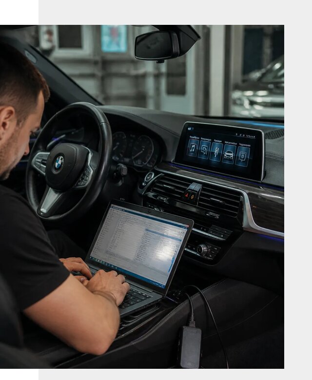 Русификация мультимедиа BMW для авто под ключ в Гусе-Хрустальном