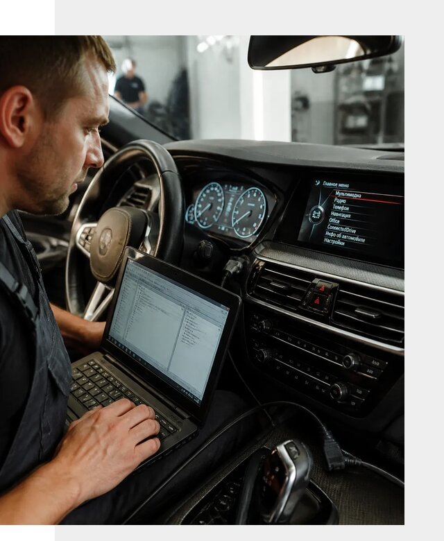 Русификация приборной панели BMW для авто в Гусе-Хрустальном от компании