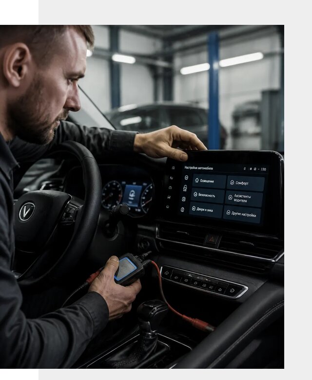 Русификация Changan CS55 и мультимедиа под ключ в Гусе-Хрустальном