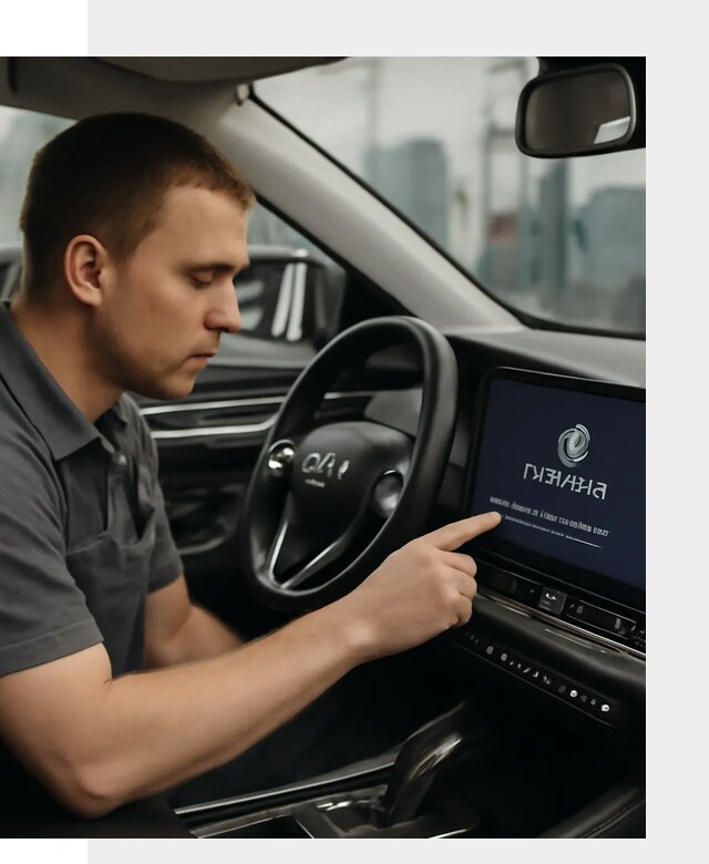 Установка приложений Changan и сервисов в авто в Гусе-Хрустальном