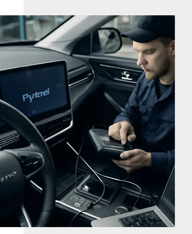 Русификация автомобилей Jetour с адаптацией меню в Гусе-Хрустальном