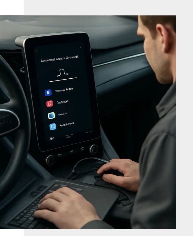 Установка приложений Lynk Co на автомобиль в Гусе-Хрустальном