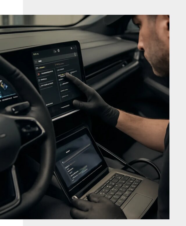 Русификация приборной панели Rising автомобиля в Гусе-Хрустальном
