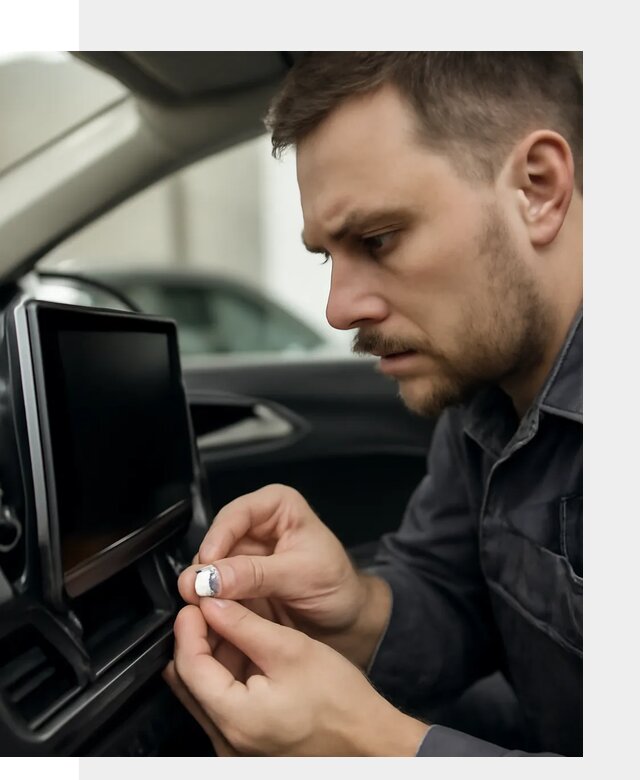 Установка SIM карты в авто для мультимедиа в Гусе-Хрустальном