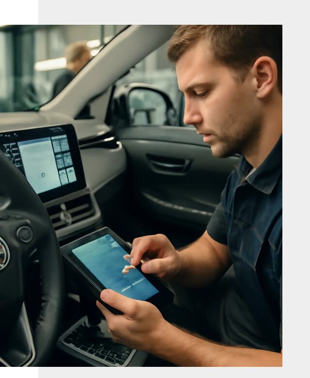 Установка приложений Toyota на мультимедиа в Гусе-Хрустальном